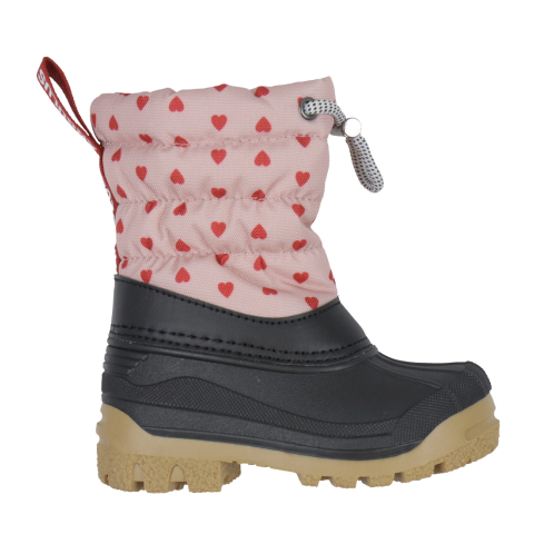 Angulus Thermolaarzen m. Wollen voering - Rose met rood Hearts - Angulus - 35 - Thermolaarzen