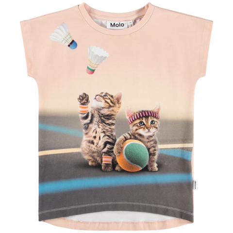 Molo T-Shirt - Ragnhilde - Catletics - Molo - 5 jaar (110) - T-Shirts