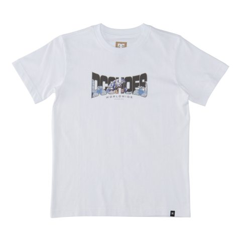 DC Schoenen T-Shirt - Astro - Wit - DC - 10 jaar (140) - T-Shirts