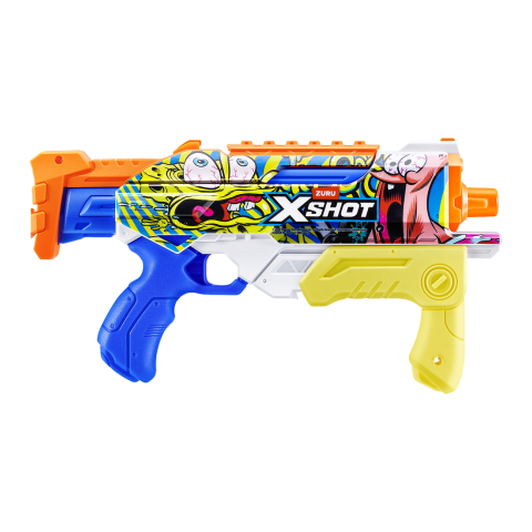 X-Shot Waterpistool - Skins Hyperload Fast-Vullen - 500 ml - Spo - X-SHOT - OneSize - Speelgoed