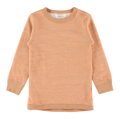 Joha Blouse - Wol/Bamboe - Perzik - Joha - 60 - Shirts