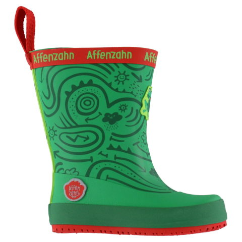 Affenzahn Regenlaarzen - Plashy Frog - Barefoot - Groen - Affenzahn - 21 - Regenlaarzen