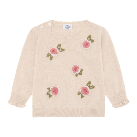 Hust and Claire Blouse - HCPuzzle Garden - Gebreid - Whisper Mel - Hust and Claire - 68 - Shirts