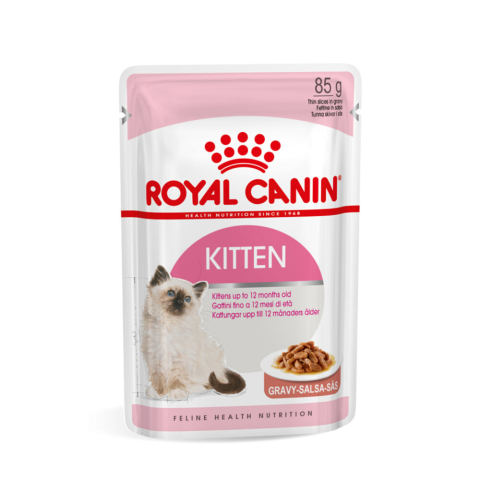 48x Royal Canin Kitten Gravy Kattenvoer Nat 85 gr