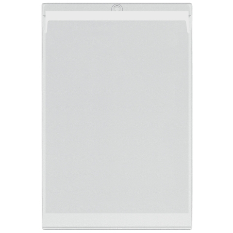 Insteekmap U-model Leitz Premium met ophangoog 0.20mm PVC A4 transparant 50 stuks