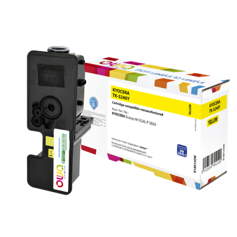 Toner OWA alternatief tbv Kyocera TK-5240Y geel