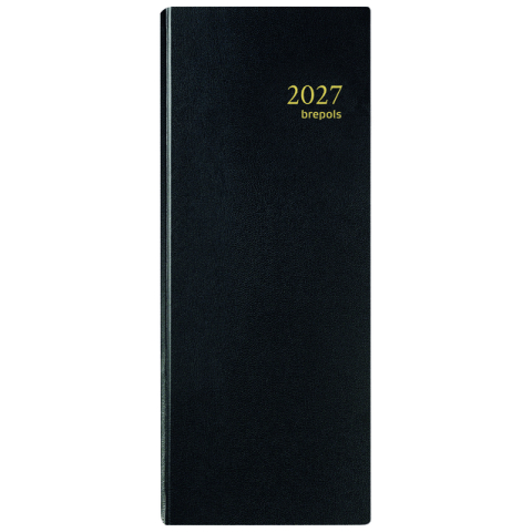Agenda 2027 Brepols Saturnus Lima 1dag/2pagina's zwart