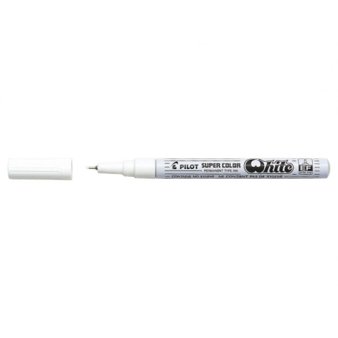 Fineliner PILOT Super Color extra fijn wit