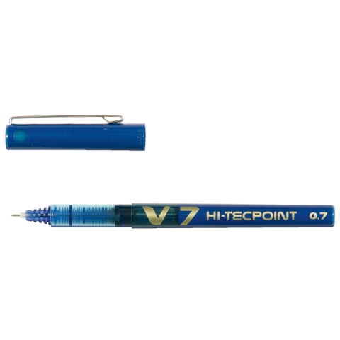 Rollerpen PILOT Hi-Tecpoint V7 medium blauw