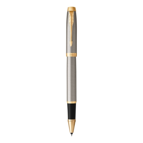 Rollerpen Parker IM brushed metal GT fijn