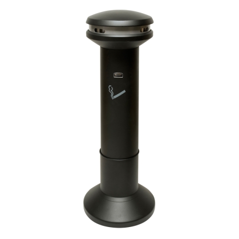 Asbak Rubbermaid Infinity XL staand zwart