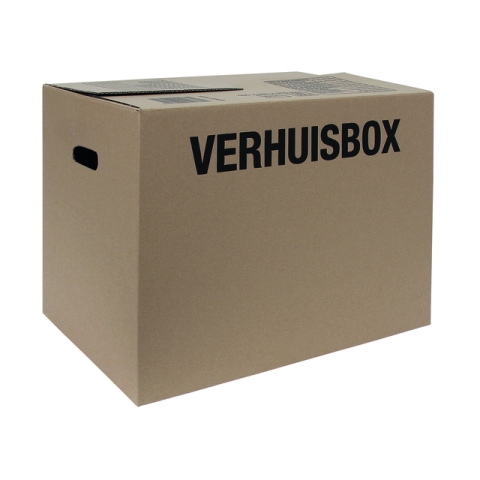 Verhuisdoos IEZZY 480x320x360mm bruin 3mm