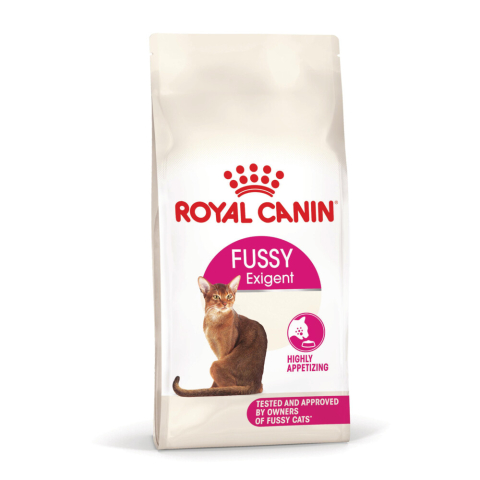 6x Royal Canin Kattenvoer Droog Fussy Exigent 2 kg