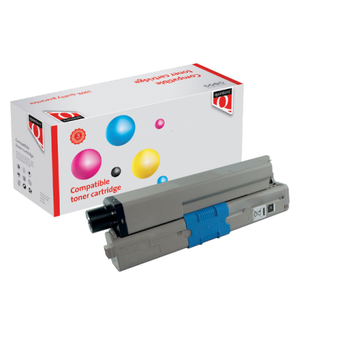 Toner Quantore alternatief tbv Oki 44844508 zwart