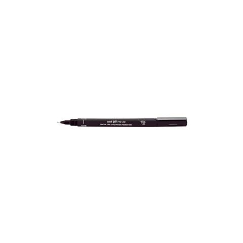 Fineliner Uni-ball Pin 0.05mm zwart