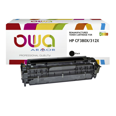 Tonercartridge OWA alternatief tbv HP CF380X zwart