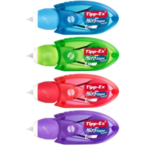 Correctietape Tipp-Ex micro twist 5mmx8m valuepack 40+20 gratis