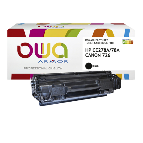 Tonercartridge OWA alternatief tbv HP CE278A zwart