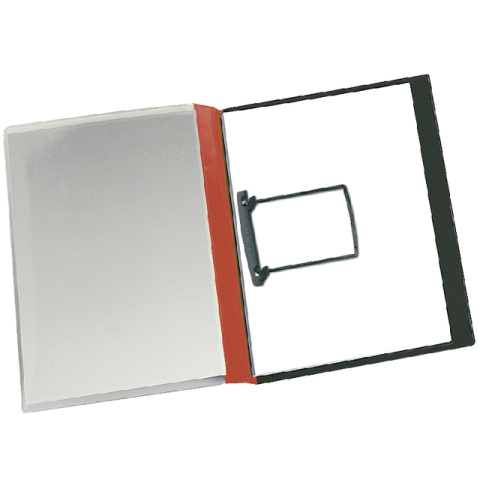 Rapportenmap met JalemaClip A4 rood