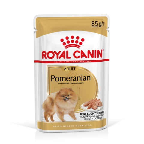 48x Royal Canin Pomeranian Adult Hondenvoer Nat 85 gr