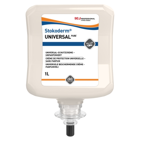 Handcrème SCJ Stokoderm Universal Pure parfumvrij 1liter