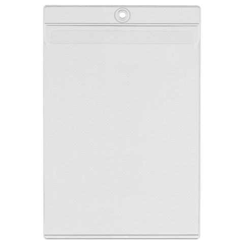 Insteekmap U-model Leitz Premium met ophangoog 0.20mm PVC A5 transparant 50 stuks