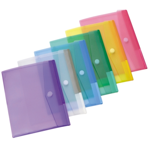Enveloptas Djois Color Collection A4 horizontaal assorti