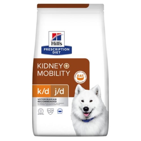 Hill's Prescription Diet k/d + Mobility Hondenvoer Droog 12 kg