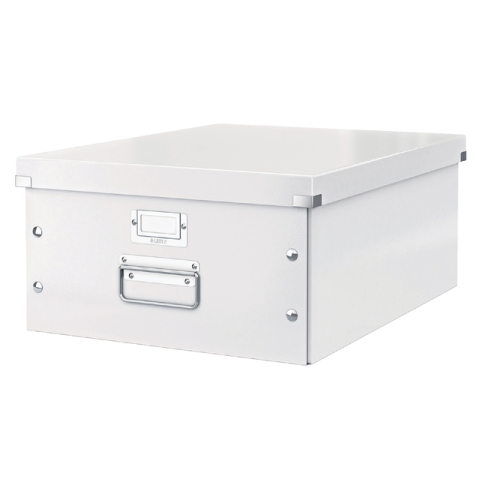 Opbergdoos Leitz Click & Store WOW groot 350x188x450mm wit
