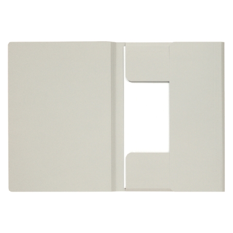 Dossiermap Djois Infinio A4 3 kleppen 270gr grijs