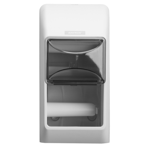 Toiletpapierdispenser Katrin duo wit 92384