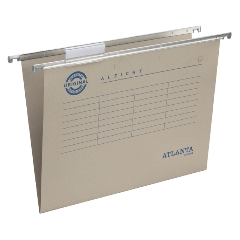 Hangmap Djois Alzicht frontaal A4  recycled V-bodem 312x235mm grijs