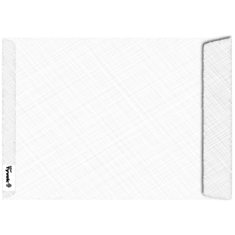 Envelop Tyvek akte EB4 262x371mm 54gr wit doos à 100 stuks