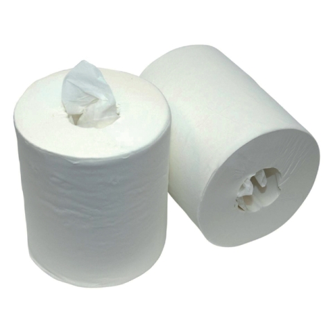 Poetspapier Cleaninq M2 1-laags 6x275m wit