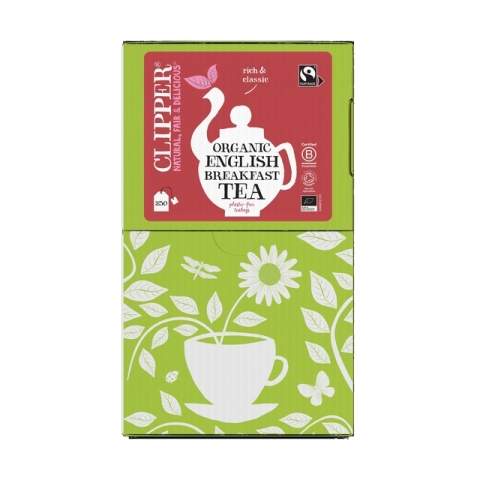 Thee Clipper English breakfast bio 250 zakjes
