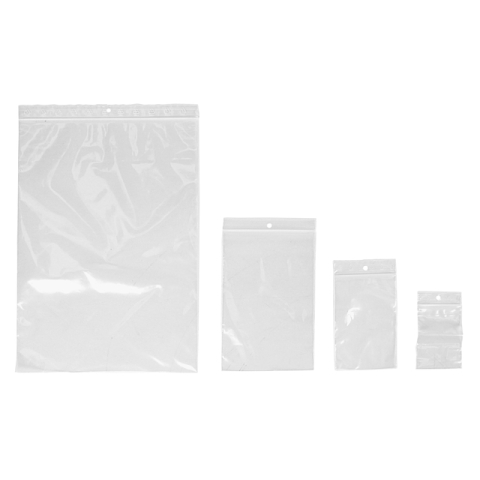 Gripzakjes IEZZY 100x150mm 50mu hersluitbaar 25 stuks