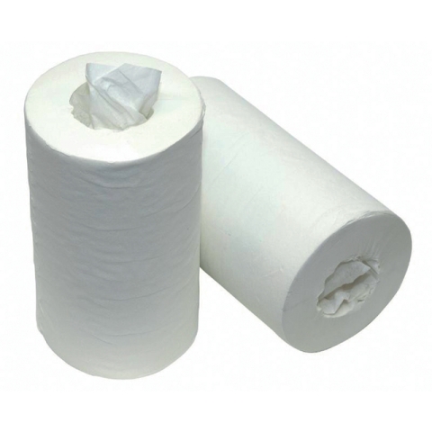 Poetspapier Cleaninq M1 1-laags 11x120m wit
