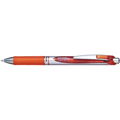 Gelschrijver Pentel BL77 Energel medium oranje