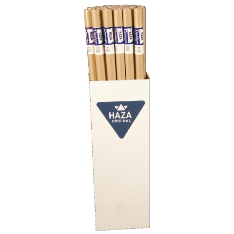 Inpakpapier HAZA Kraft gestreept 60gr 100cmx5m op rol