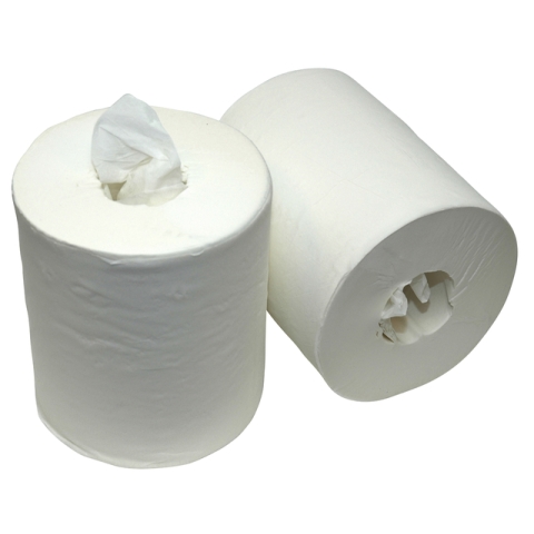 Poetspapier Cleaninq M2 1-laags 6x280m wit