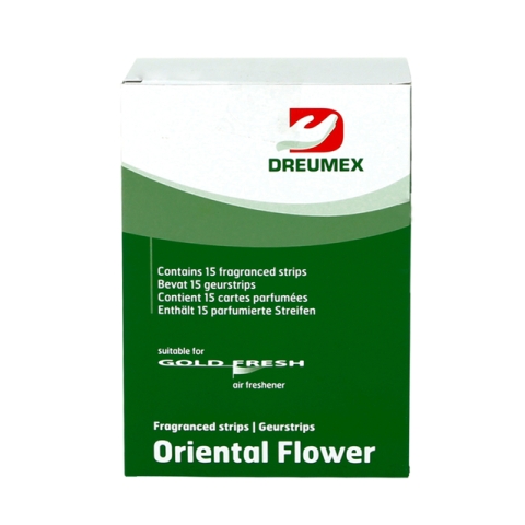Luchtverfrisser Dreumex Gold Fresh Oriental Flower 15 strips