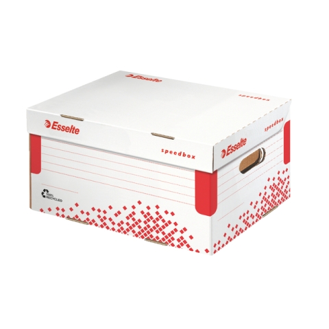 Opberg- en transportdoos Esselte Speedbox 355x193x252mm wit
