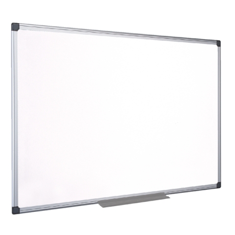 Whiteboard Quantore 90x120cm magnetisch gelakt staal