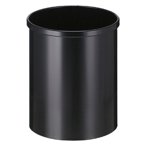Papierbak Vepabins rond Ø25.5cm 15 liter zwart