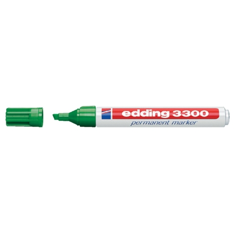 Viltstift edding 3300 schuin 1-5mm groen