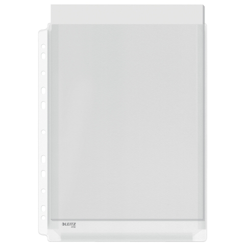 Showtas Leitz Premium copy safe 0.17mm PVC Expansievouw glashelder 10 stuks