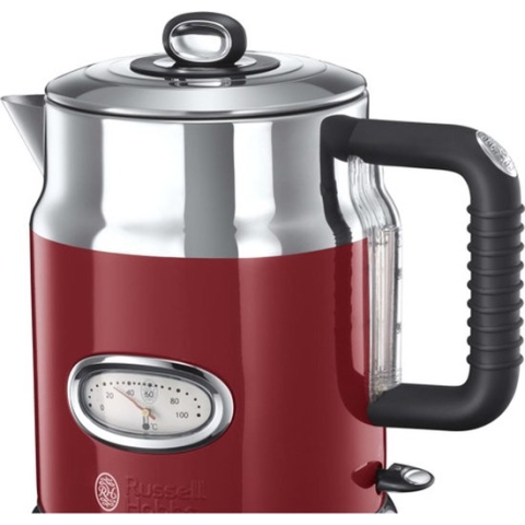 Russell Hobbs 21670-70 Retro Ribbon Red Waterkoker - Rood