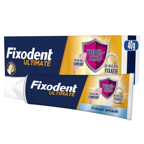 12x Fixodent Kleefpasta Ultimate Fresh 40 gr