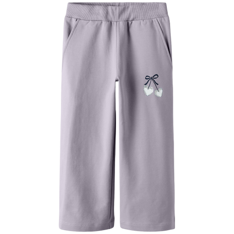 Name It Joggingbroek - Breed - NmfBasalt - Lavender Grijs - Name It - 2 jaar (92) - Joggingbroeken