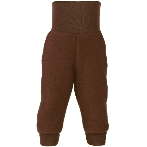 Engel Broek - Wol - Kaneelmelange - Engel - 74/80 - Broeken - Wol